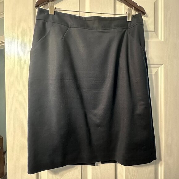 Banana Republic Dresses & Skirts - Banana Republic Navy Skirt Suit Pencil Skirt Size 12